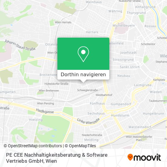 PE CEE Nachhaltigkeitsberatung & Software Vertriebs GmbH Karte