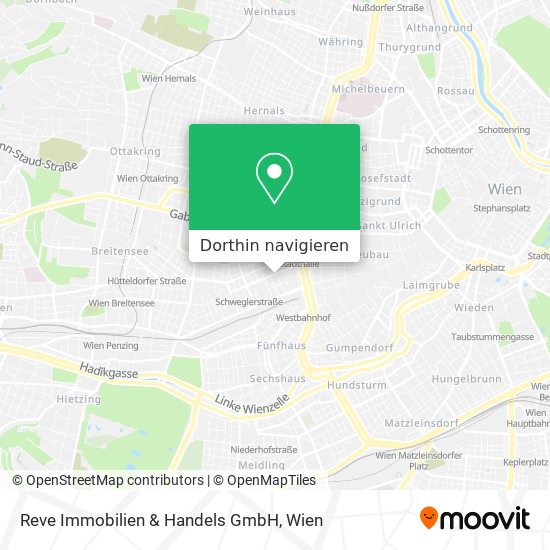 Reve Immobilien & Handels GmbH Karte