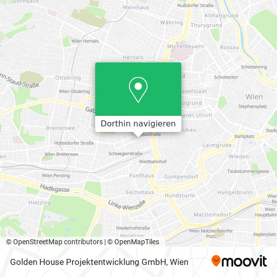 Golden House Projektentwicklung GmbH Karte