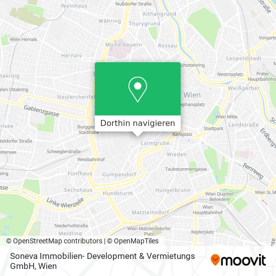 Soneva Immobilien- Development & Vermietungs GmbH Karte