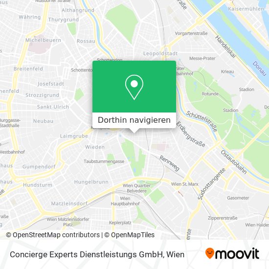 Concierge Experts Dienstleistungs GmbH Karte