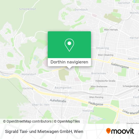 Sigrald Taxi- und Mietwagen GmbH Karte