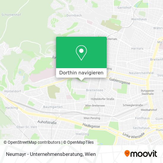 Neumayr - Unternehmensberatung Karte