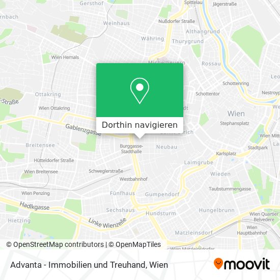 Advanta - Immobilien und Treuhand Karte