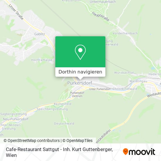 Cafe-Restaurant Sattgut - Inh. Kurt Guttenberger Karte