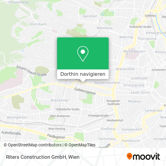 Riters Construction GmbH Karte