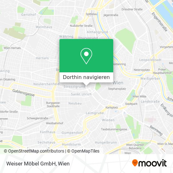 Weiser Möbel GmbH Karte