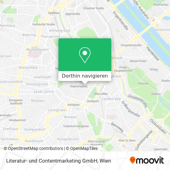 Literatur- und Contentmarketing GmbH Karte