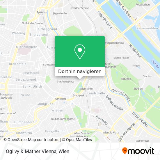 Ogilvy & Mather Vienna Karte