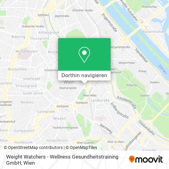Weight Watchers - Wellness Gesundheitstraining GmbH Karte