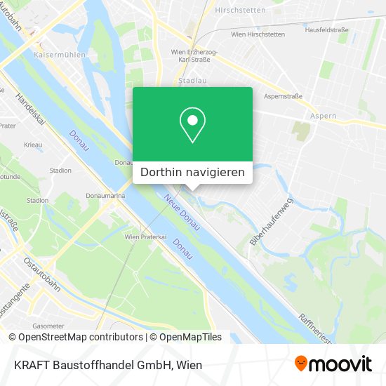 KRAFT Baustoffhandel GmbH Karte