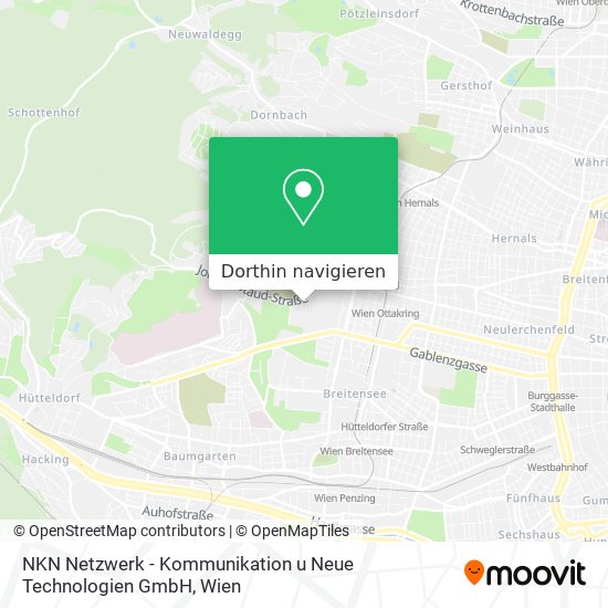NKN Netzwerk - Kommunikation u Neue Technologien GmbH Karte