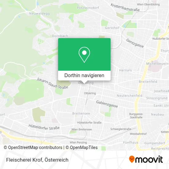Fleischerei Krof Karte