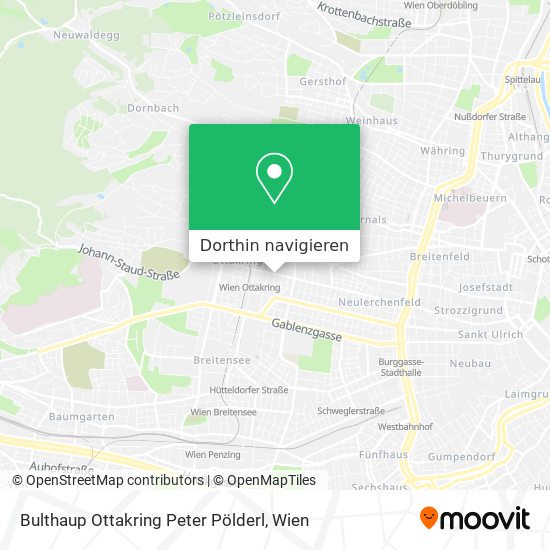 Bulthaup Ottakring Peter Pölderl Karte