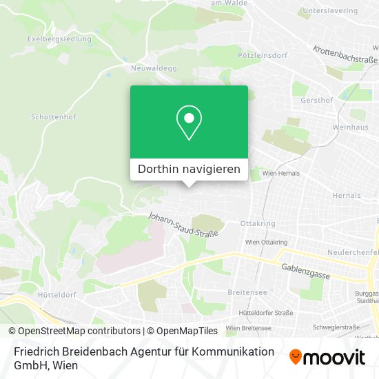 Friedrich Breidenbach Agentur für Kommunikation GmbH Karte