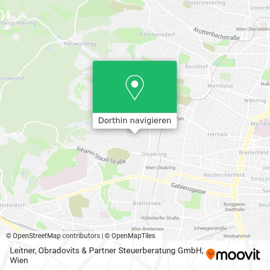 Leitner, Obradovits & Partner Steuerberatung GmbH Karte