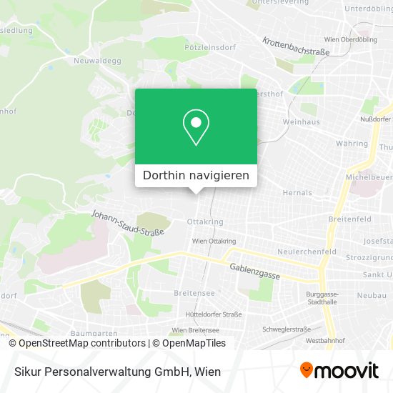 Sikur Personalverwaltung GmbH Karte