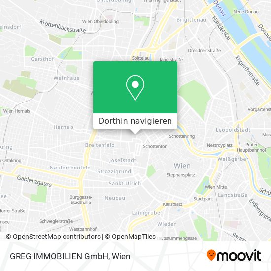 GREG IMMOBILIEN GmbH Karte