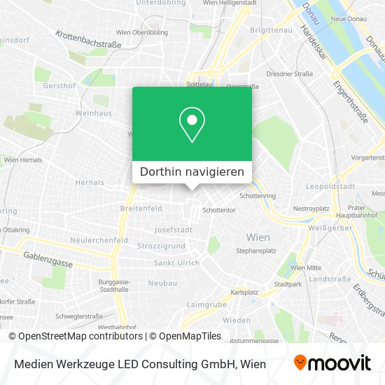Medien Werkzeuge LED Consulting GmbH Karte
