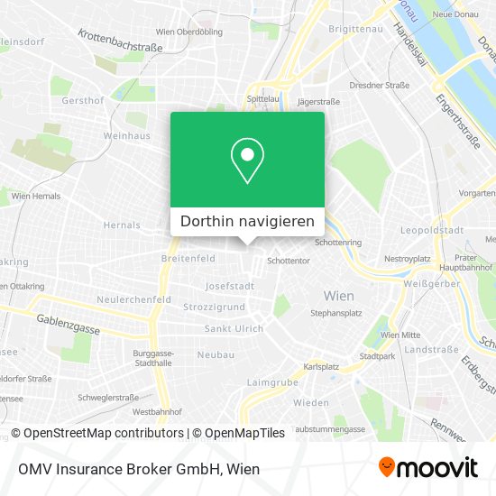 OMV Insurance Broker GmbH Karte