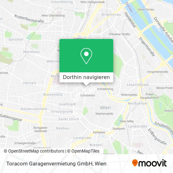 Toracom Garagenvermietung GmbH Karte