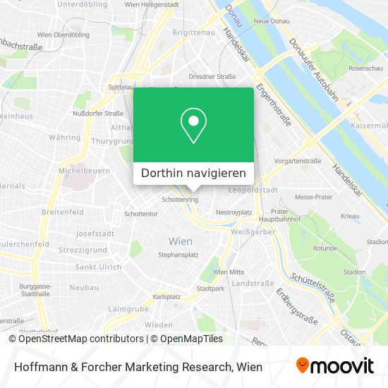 Hoffmann & Forcher Marketing Research Karte