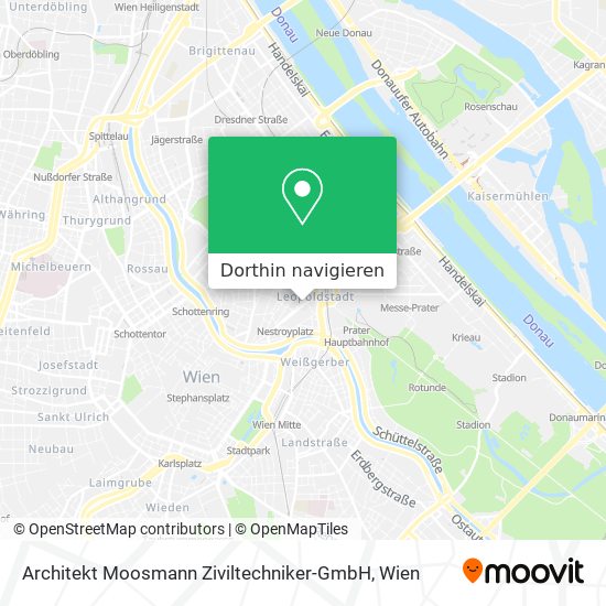 Architekt Moosmann Ziviltechniker-GmbH Karte