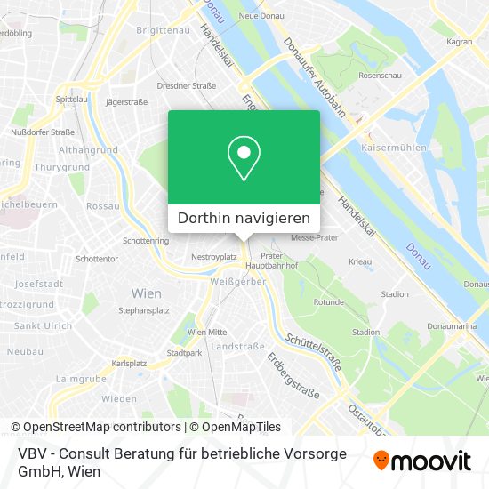 VBV - Consult Beratung für betriebliche Vorsorge GmbH Karte