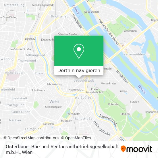 Osterbauer Bar- und Restaurantbetriebsgesellschaft m.b.H. Karte