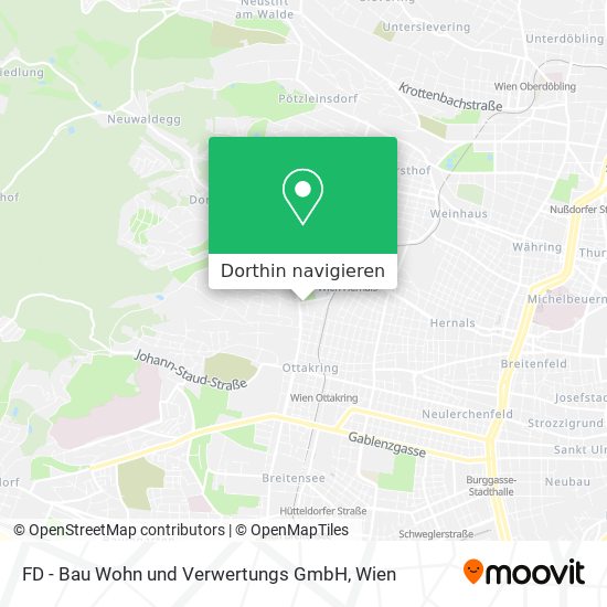 FD - Bau Wohn und Verwertungs GmbH Karte