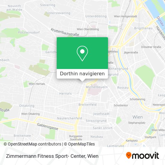 Zimmermann Fitness Sport- Center Karte