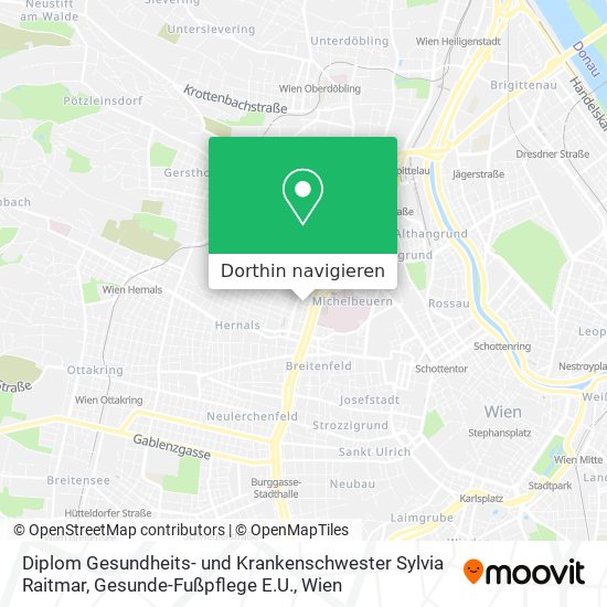 Diplom Gesundheits- und Krankenschwester Sylvia Raitmar, Gesunde-Fußpflege E.U. Karte