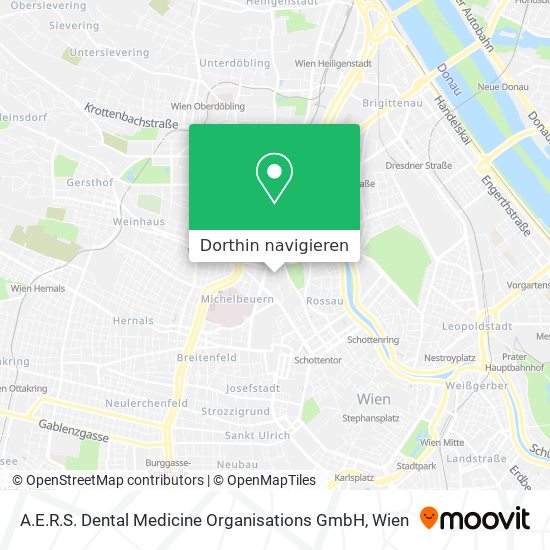 A.E.R.S. Dental Medicine Organisations GmbH Karte