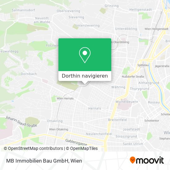 MB Immobilien Bau GmbH Karte