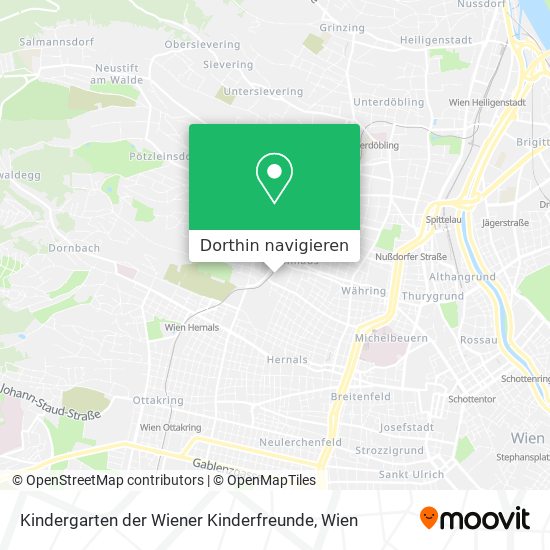 Kindergarten der Wiener Kinderfreunde Karte