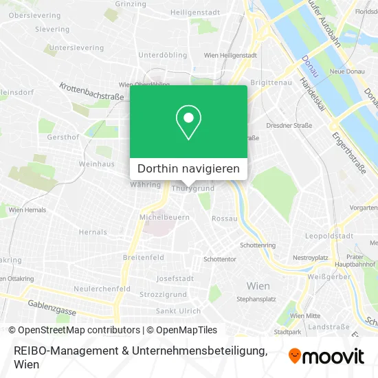 REIBO-Management & Unternehmensbeteiligung Karte