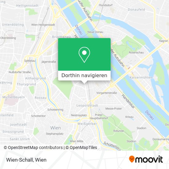 Wien-Schall Karte