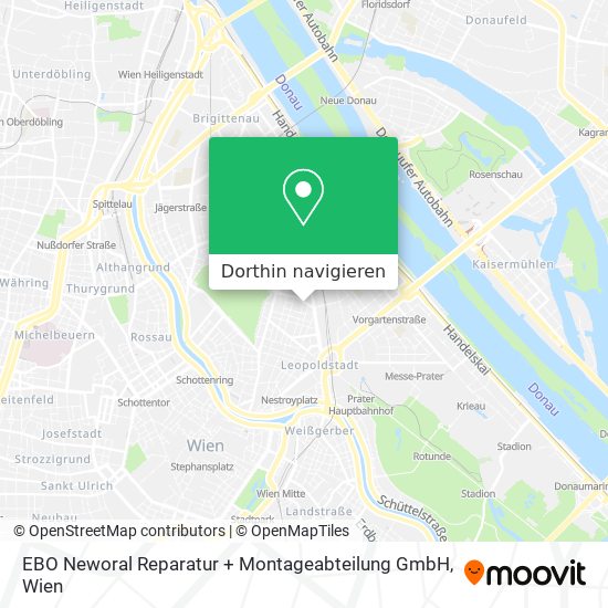 EBO Neworal Reparatur + Montageabteilung GmbH Karte