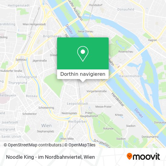 Noodle King - im Nordbahnviertel Karte