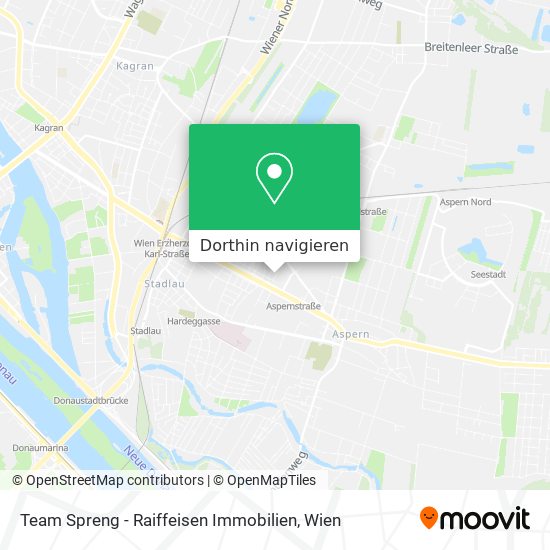 Team Spreng - Raiffeisen Immobilien Karte