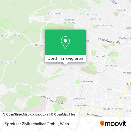 Spreitzer Ziviltechniker GmbH Karte