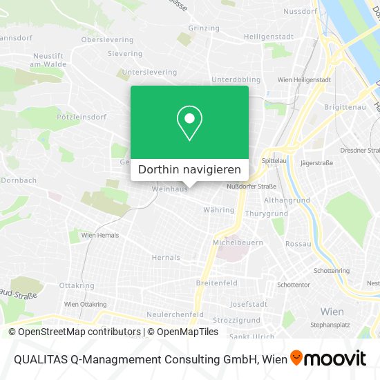 QUALITAS Q-Managmement Consulting GmbH Karte