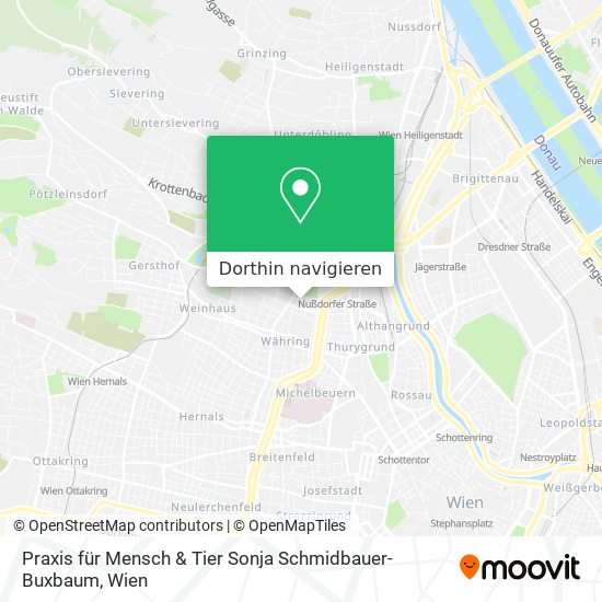 Praxis für Mensch & Tier Sonja Schmidbauer-Buxbaum Karte