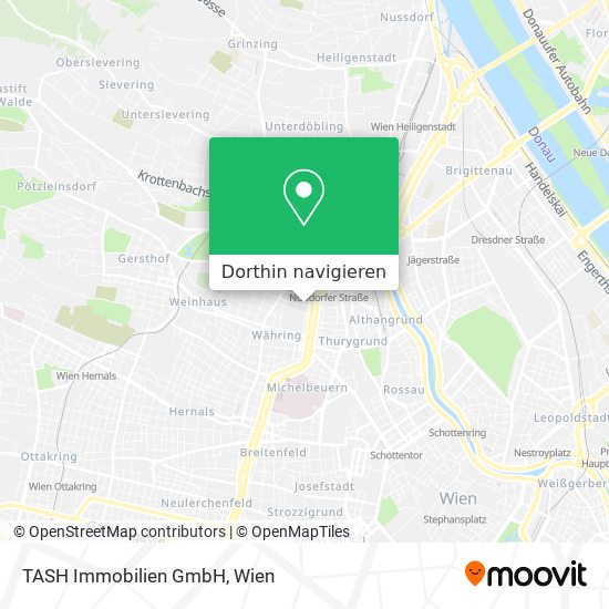 TASH Immobilien GmbH Karte