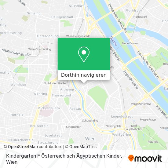 Kindergarten F Österreichisch-Ägyptischen Kinder Karte