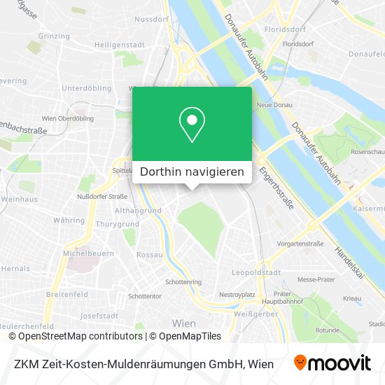 ZKM Zeit-Kosten-Muldenräumungen GmbH Karte
