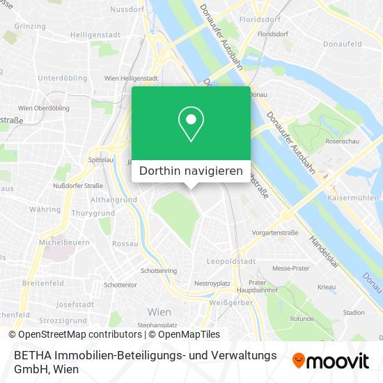 BETHA Immobilien-Beteiligungs- und Verwaltungs GmbH Karte