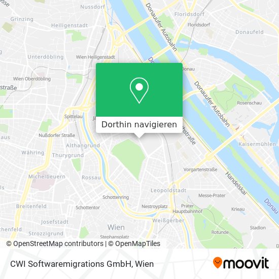 CWI Softwaremigrations GmbH Karte