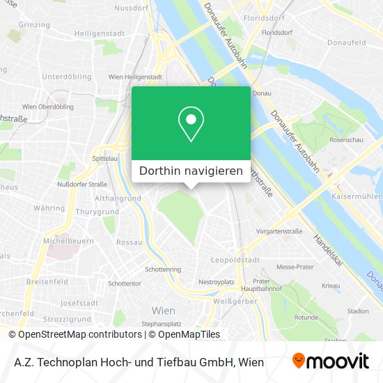 A.Z. Technoplan Hoch- und Tiefbau GmbH Karte