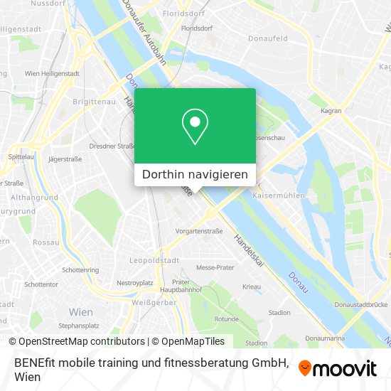 BENEfit mobile training und fitnessberatung GmbH Karte